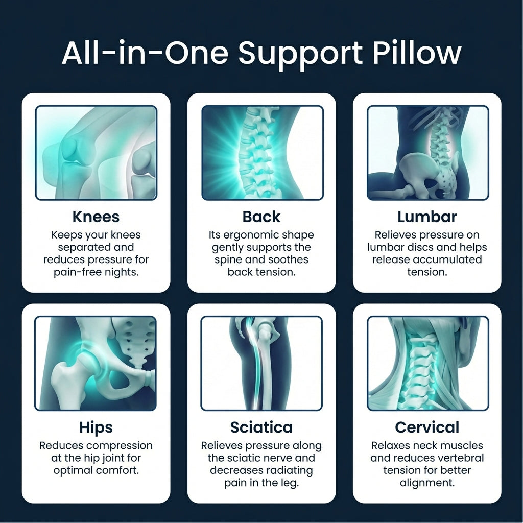 Alignment Pillow 2.0 - Relieve Hip Pain & Sciatica